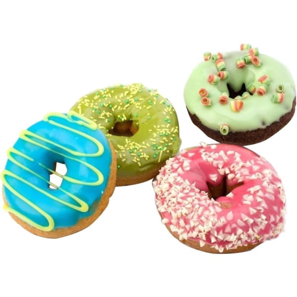 Silikon Mini Donutform, 18 Huler - Donut Bakingform - Muffinformer, Kakeform, Kjeksform