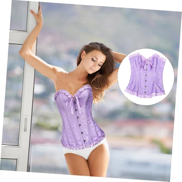 Women's Lace Bodysuit with Sleeves and Bust Support Elegant Design for Special Occasions