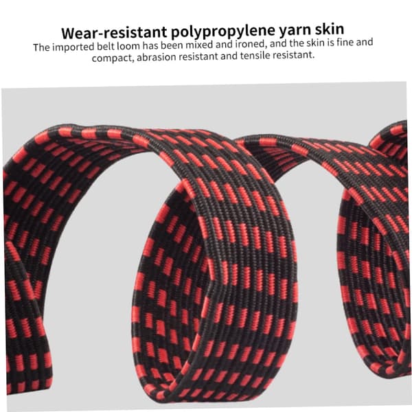 4 stk. bagagestropper med kroge, kraftige elastiske stropper, elastiske remme med karabinhager