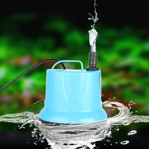 Dränkbar vattenpump för akvarium Automatisk elektrisk vattenrengöringspump för vattenakvarium Dränkbar pump (110v5w)