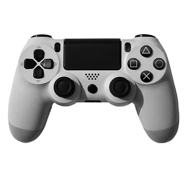 Trådlös handkontroll Dual Vibration Game Joystick Controller för Ps4 Controller/Slim/Pro, Kompatibel med PS4 Konsol Glacier White Glacier White
