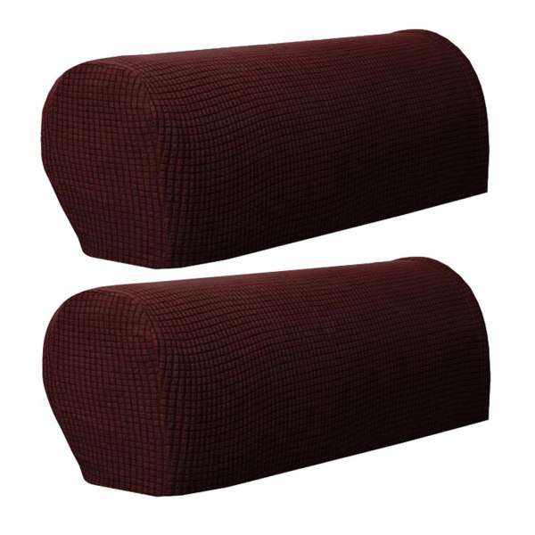 2 Par Stretcha Sofa Armstödsöverdrag för Fåtölj Armstödsöverdrag Skydda Baoblaze Sofa Armstödsöverdrag