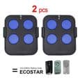 Replacement Remote Control for Ecostar RSC2 433 Hormann RSE2 433 MHz Motor Liftronic 500 700 800 - 2 pcs