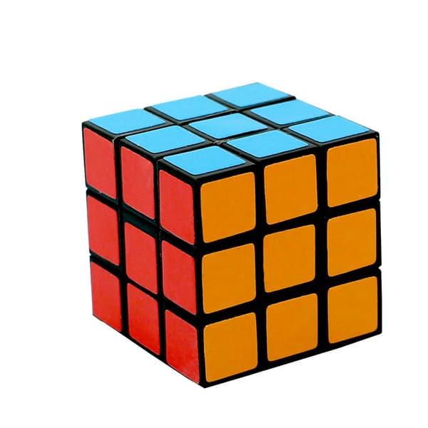Mini Rubiks kub (2-pack) 2-pack, pedagogiska leksaker för barn