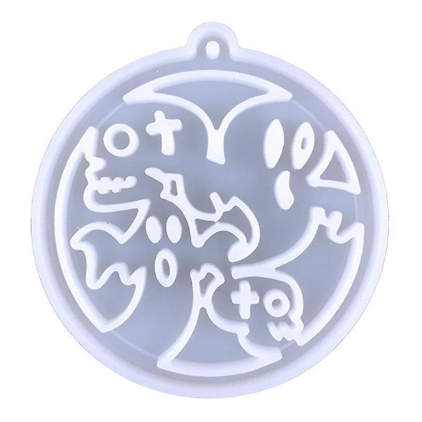 DIY Glitter Halloween Hexe Nøglering Dør Charm Dør Harpiks Epoxy Smykker