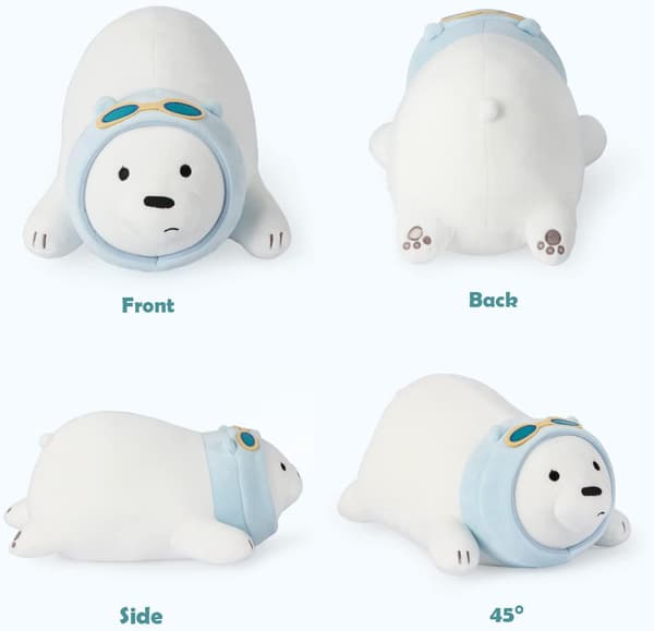 Isbjørnebamse, 35 cm