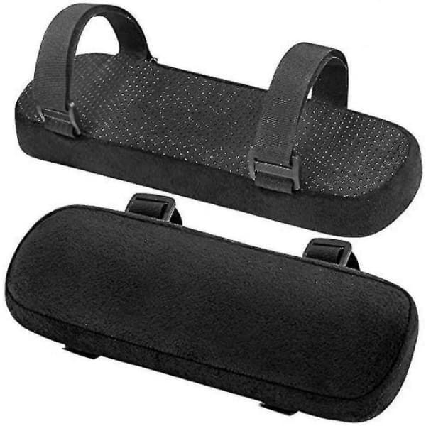 2 stk polstrede armlensputer med justerbare stropper Albue