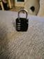 4-digit Combination Padlock - AUDBURN - Black - Robust and Durable - Compact Size - Portable