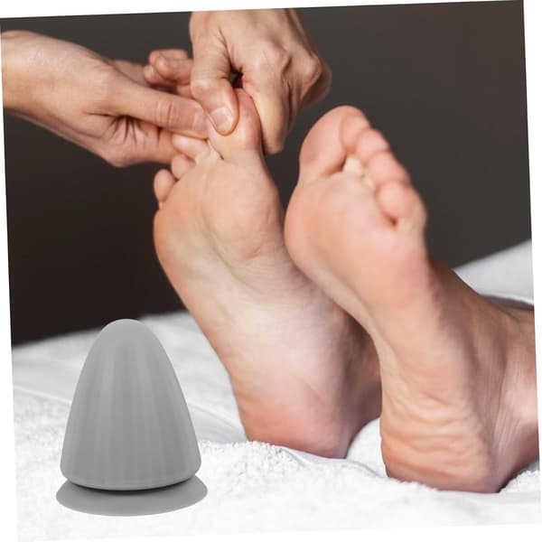 Suction Cup Massage Ball for Foot, Back, Neck, Muscle Trigger Point Relief, Self Deep Tissue Massage Tool