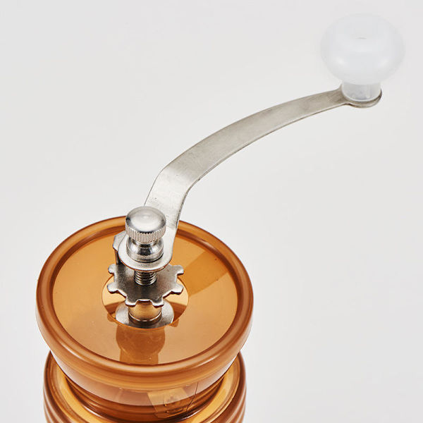 Manuell kaffekvern med justerbare innstillinger | Elegant hånddrevet kaffebønne-kvern perfekt for fransk presse, tyrkisk, espresso