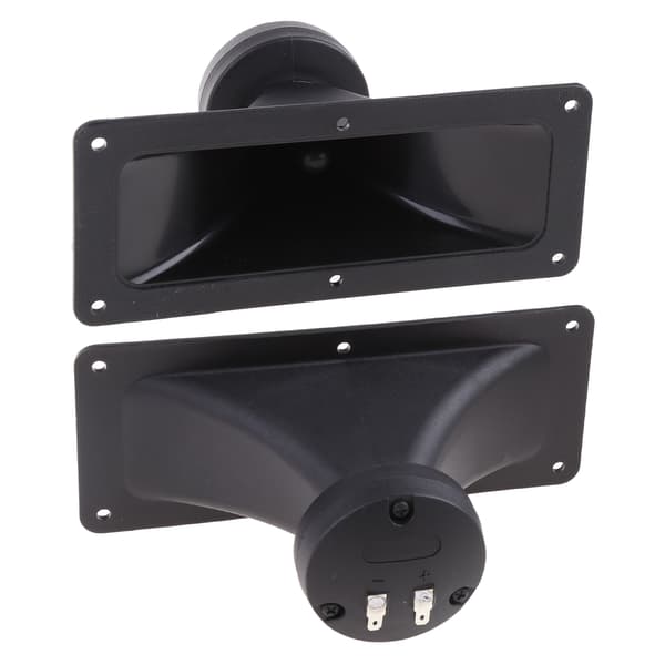 Piezoelectric Tweeter Buzzer, Ceramic Tweeter, Rectangular Audio Speaker, Wide Dispersion Horn, Tweeter Accessories