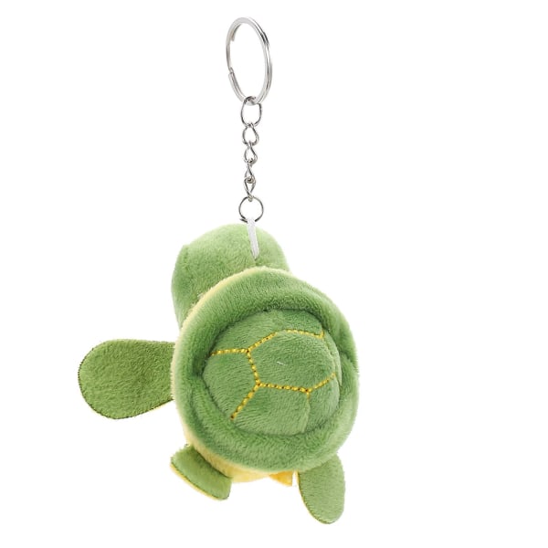 10 st Nyckelringar Bilnycklar Turtle Keyring Charm Plyschhänge Nyckelring Turtle Gosedjur Fluffy Assorted Color 10X10X4CM