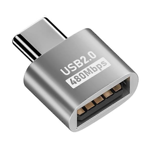 Til MacBook USB-C han til USB 2.0 hun-adapter 480 Mbps dataoverførsel bærbar computerkonverter