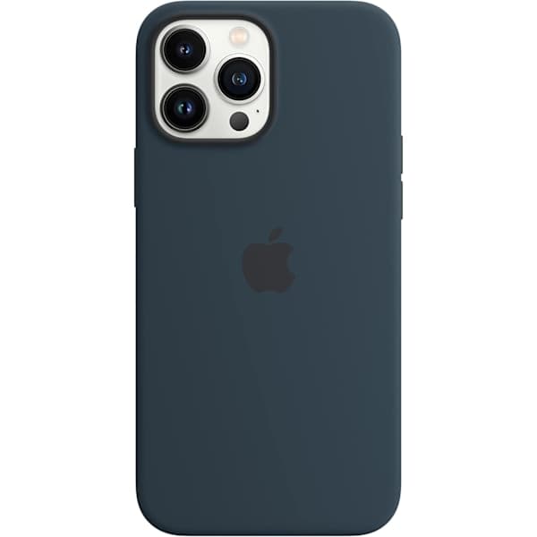 Apple Silikonecover med MagSafe (til iPhone 14 Pro Max) iPhone 14 Pro Max Dybblå iPhone 14 Pro Max Deep blue iPhone 14 Pro Max Deep blue