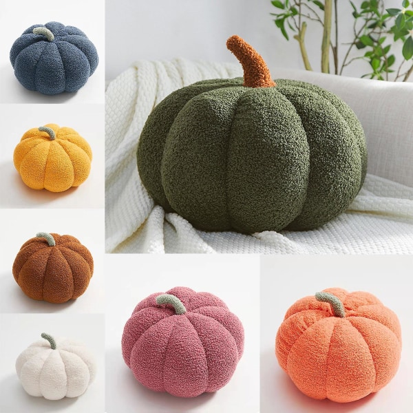 Søt Halloween-Pumpekin Pute Koselig Pumpekin Pute Pluss - Pumpekin Pute DekorSPurple pink