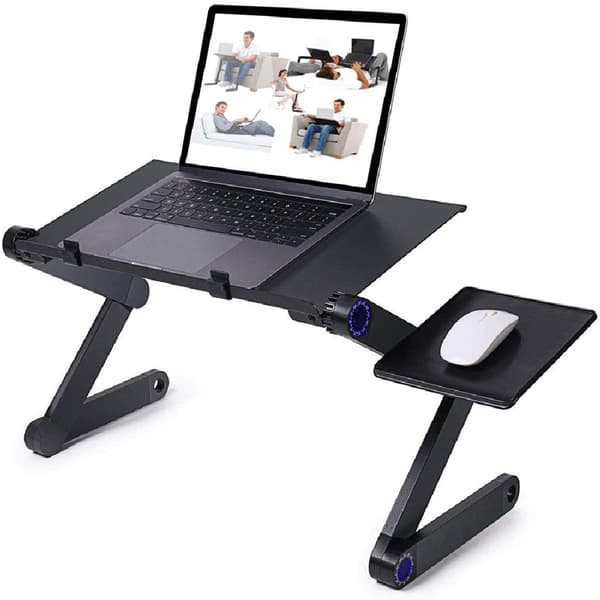 Smart justerbart laptopbord 17 tommer Sort 1351 1351