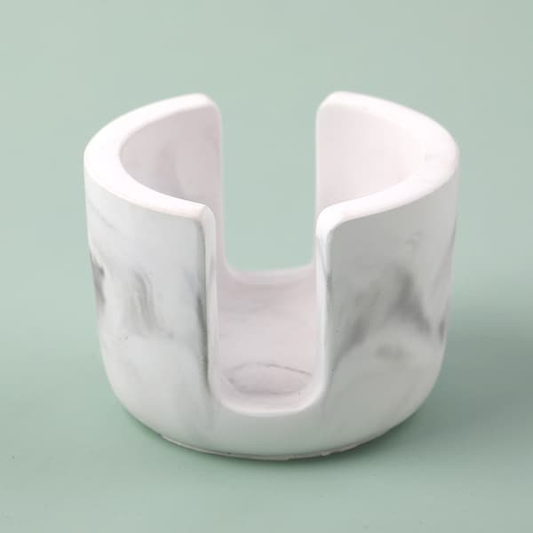 2025 Ink Pattern Diatomaceous Earth Sponge Holder Quick Water Absorption Recycling Eco-Friendly Material Diatomite Kitchen Gadgets