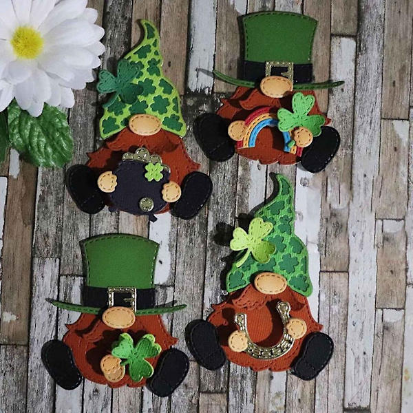 Jultomte Metallstans för Scrapbooking Mallstans Kort Prägling