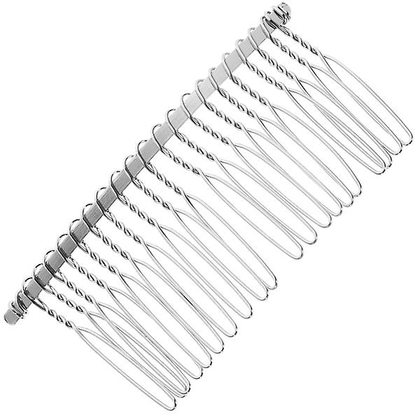 7,8 cm Brudeslør Tandsæt Hårklips Kamme Bryllup Slør Kam Hårkam Klips Fransk Hårkam Klips 1 stk 1 stk 1 pcs 1 pcs