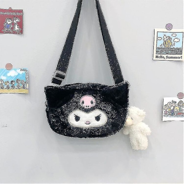 20 cm Pehmeä PP-Puuvilla Pinkki Nuken Plussilelu Tyyli PlussileluKuromi 8