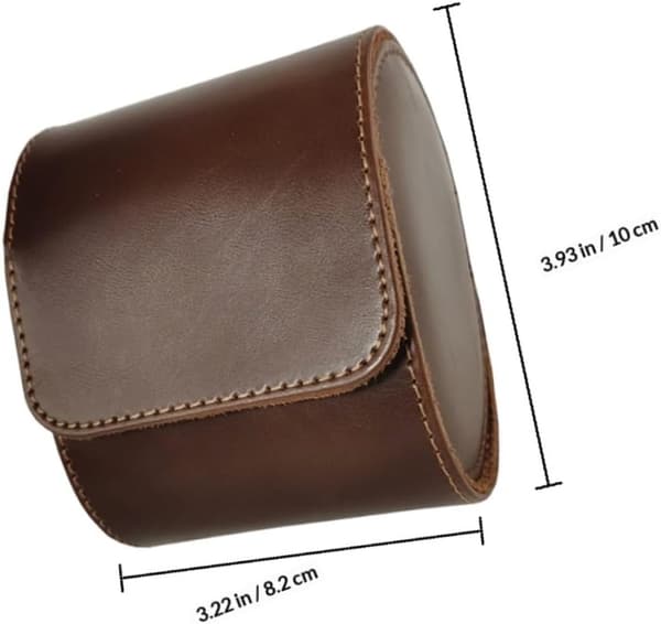 Simple Watch Box Watch Case Roll Organizer for Men, Durable PU Leather Watch Display Case Men's Watch Box