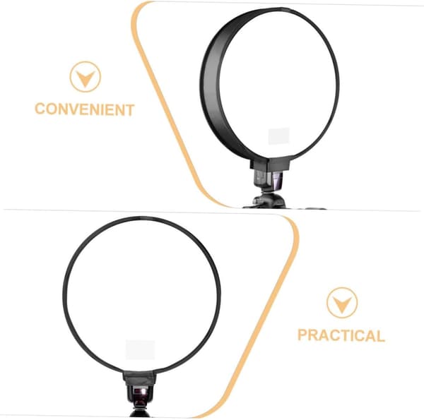 40 cm rund blitzlampeskærm fotodiffusor