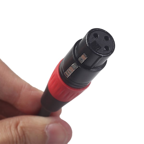 DJ 5-polet Han til 3-polet Hun XLR Omvendt DMX Kabel 0,3M
