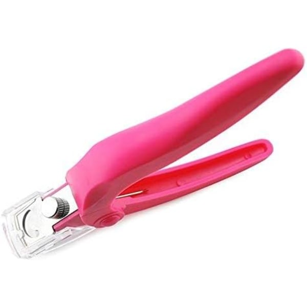 1st rosa manikyr nagelklippare Nagelklippare Akrylgel Falsk Nagelspetsklippare Nagelklippare Trippelspetsklippverktyg