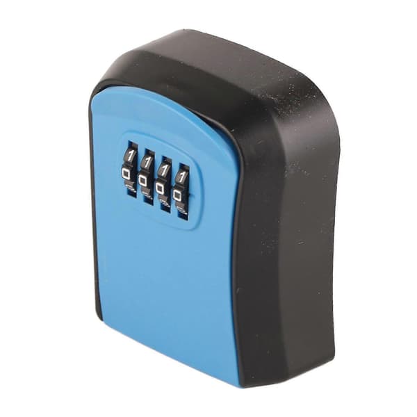 4-digit Wall Mounted Waterproof Combination Key Storage Box with Space for 5 Keys