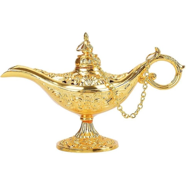 1 stk Aladdin Magisk Lampe Metall Håndverk Hjem Dekorasjon Kreativ Ornament Gaver