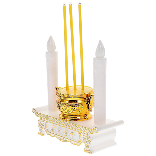Koti- ja sisustusled-kattiloita Retro buddhalainen sisustus Thai buddhalaiset tarvikkeet 26X18.5X6.5CM