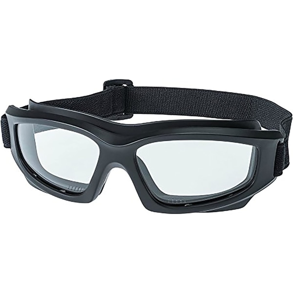 Gjennomsiktige linser for menn Motorsykkelbriller: tunge kjørebriller uten skumdesign,