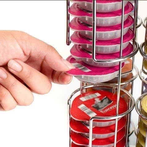 Kapselholder Dispenser Roterende Displaystativ til