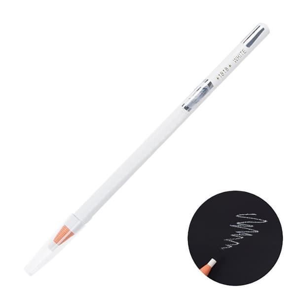 Waterproof Peel Off Eyebrow Pencil Long Lasting Permanent Makeup White