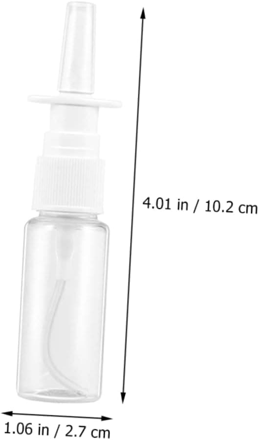 Sprayflasker 10 stk påfyllbare beholdere 10 ml og 20 ml størrelser for reise og toalettmapper