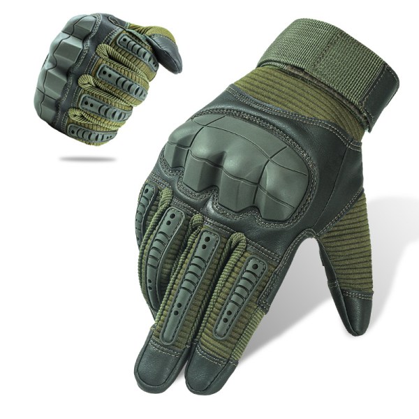 Men's Rubber Tactical Gloves Touch Screen Motorcycle Hunting Outdoor Gloves