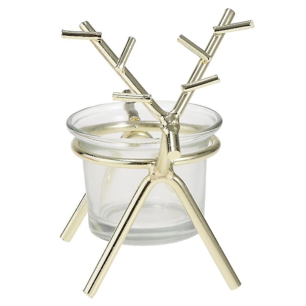 Elegant Ljusstake i Hjortform, Ljusstake för Middag, Dekoration