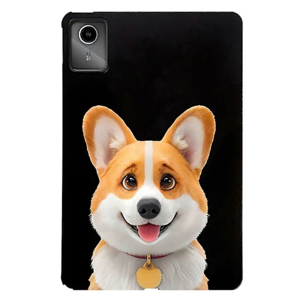 HA~Case for Lenovo Tab M11 Pattern Print Slim TPU Tablet Protective Case - Corgi