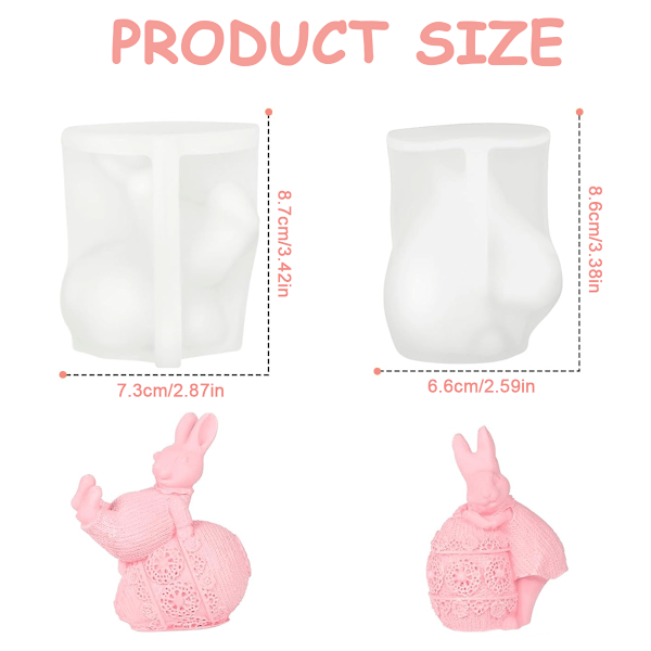 Påskeharpiksforme - stil et + stil tre