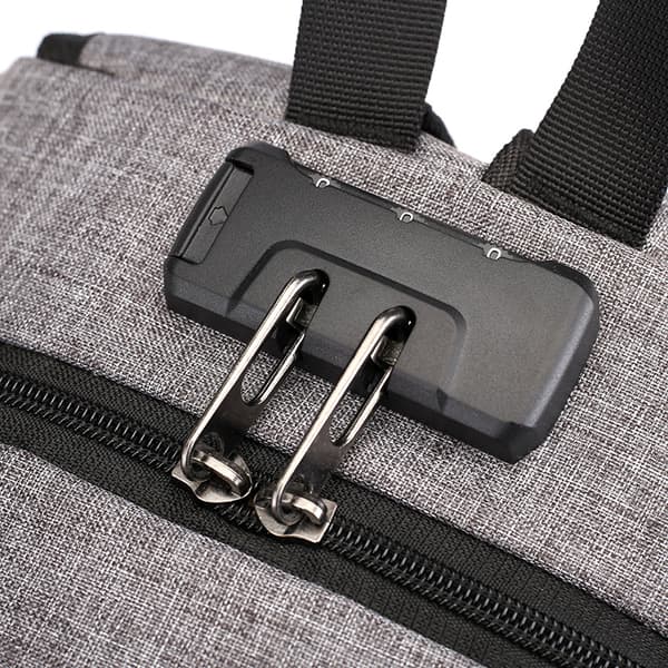 Antitheft backpack, laptop, waterproof men's backpack with USB c