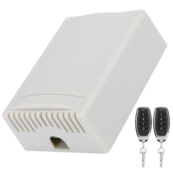 12V 4-way Wireless Remote Control Switch Transmitter/Receiver for Boom Gate Garage