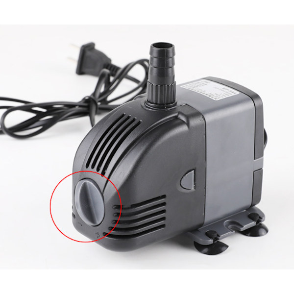 6W Ultra Stille Neddykbar Vannfontene Pumpe Akvarium Filter