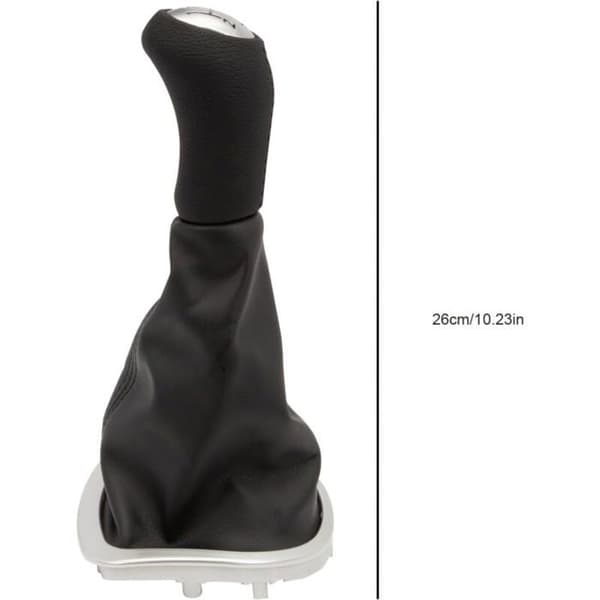 5-speed Manual Gear Shift Knobs for Clio 3, Clio 4, Megane 3 and Laguna 2 with Gear Shift Gaiter, Part Number 820037996