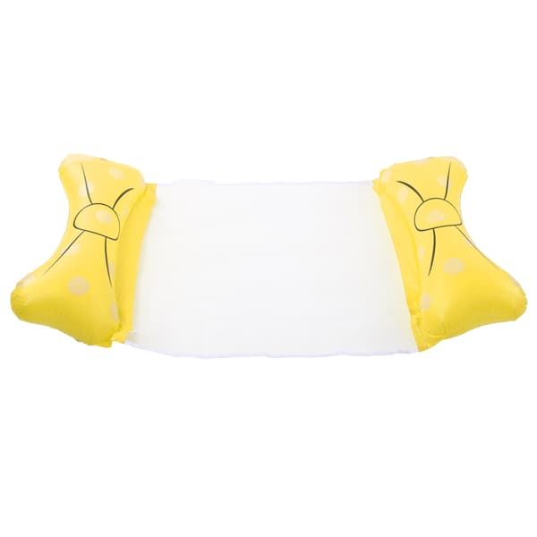 Inflatable Pool Hammock, Floating Portable Water Hammock for Adults, Yellow