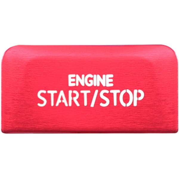 Bilmotor start/stop-knap - Golf 8 MK8 AT-tilbehør 2020 2021 Rød