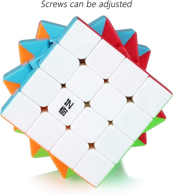 Hastighet ??Cube 4x4 4x4x4 Stickerless Magiskt Pussel Magisk Hastighet ??Cub