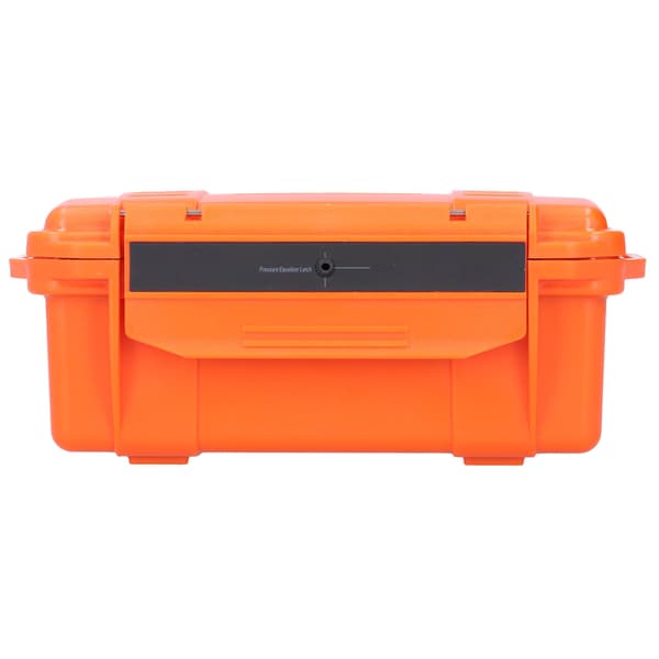 Waterproof Outdoor Tool Storage Box Shockproof Gear Container Orange