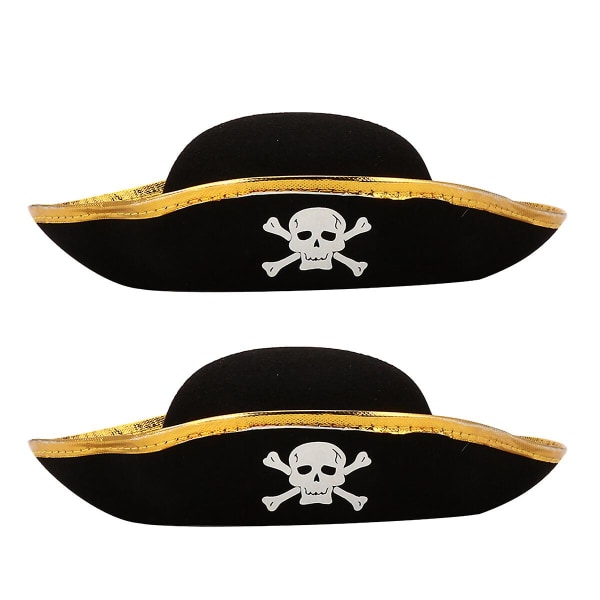 2 stk. Gutteantrekk Halloween Piratkostyme Piratfest Gave Barn Piratkostyme Morsom Pirat C