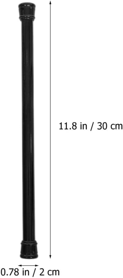 2 st teleskopiska utdragbara duschdraperistänger multifunktionella gardinstänger 30-50 cm