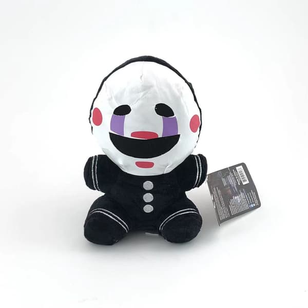 Five Nights at Freddy's Nightmare Marionette Plys, 15 cm, Sort
